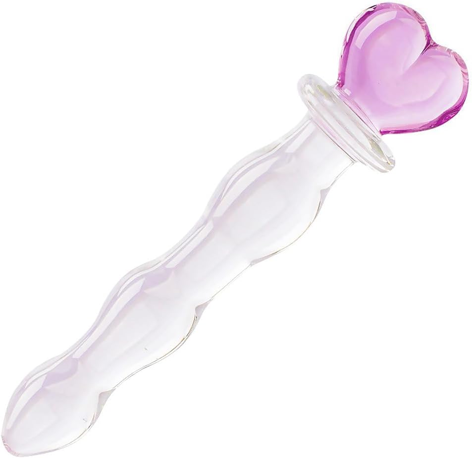 AKStore Heart Glass Wand — listing photograph