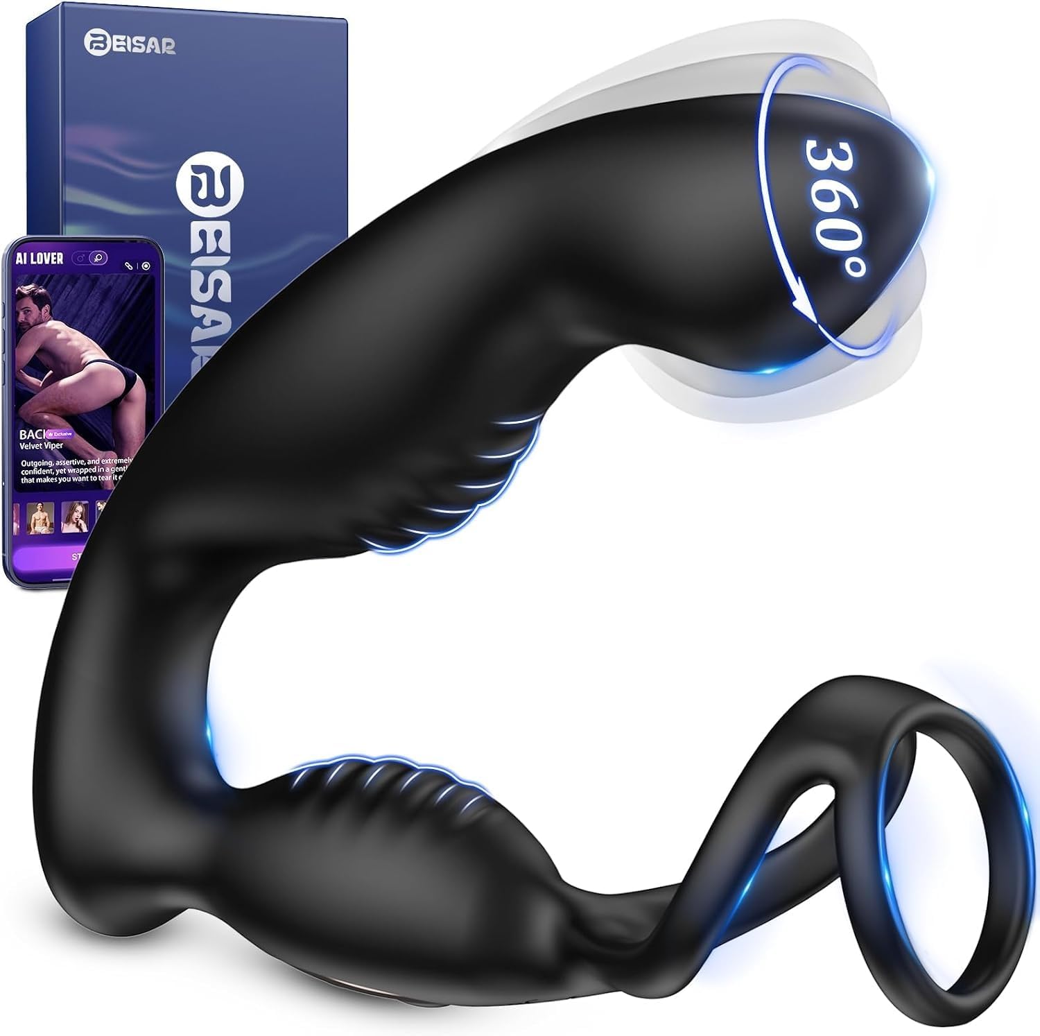 BEISAR Rotating Prostate Massager — listing photograph
