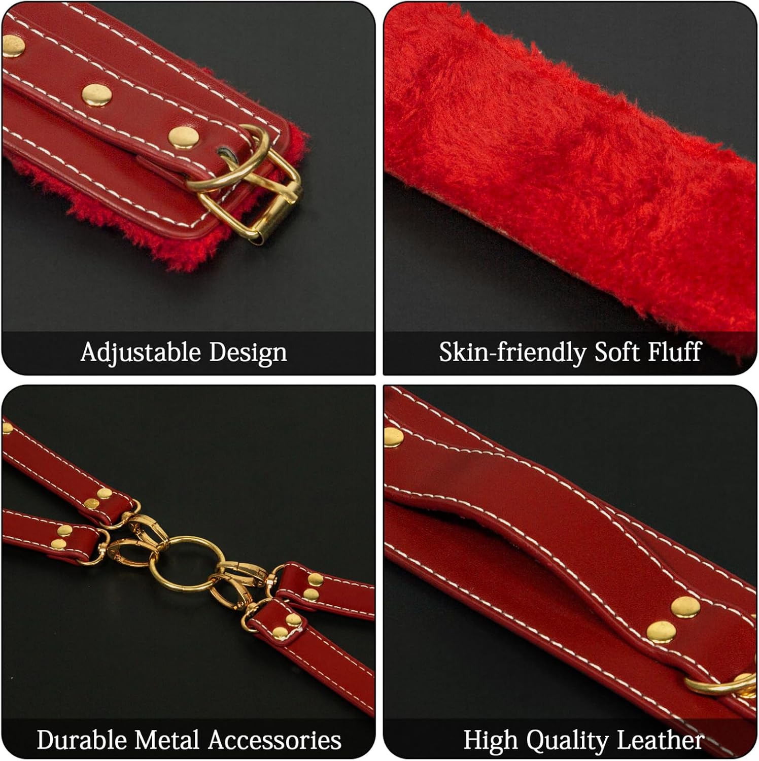 D.Veces Four-Piece Restraint Set — listing photograph