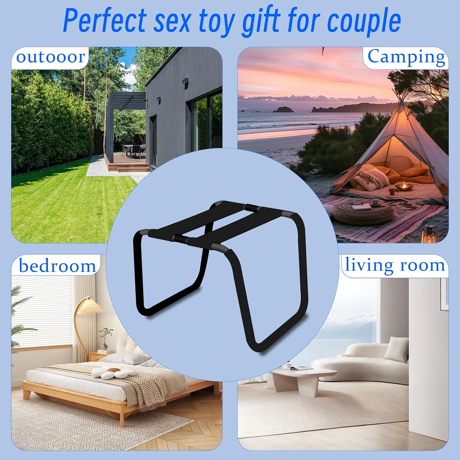 ErosMaster Adjustable Stool — listing photograph