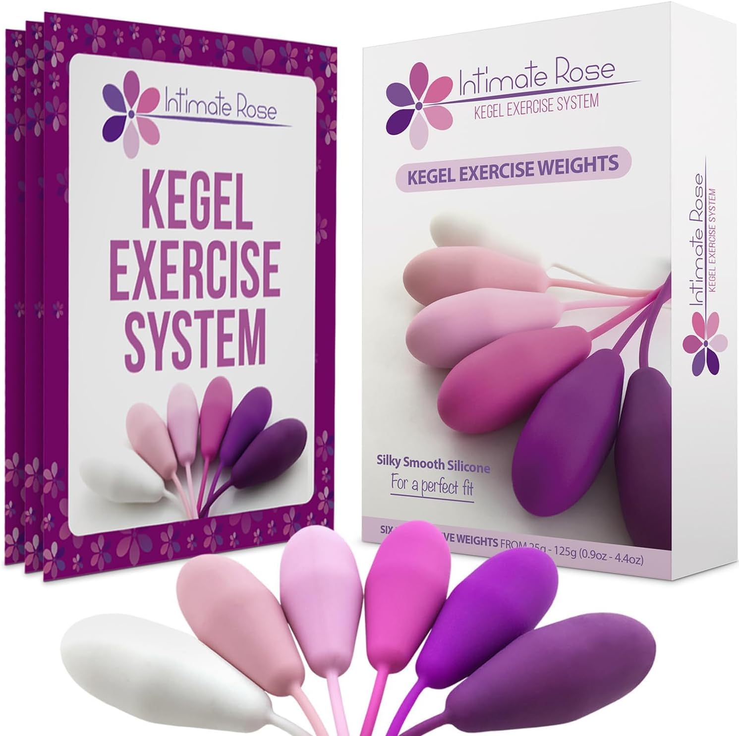 Intimate Rose Kegel Weights — listing photograph