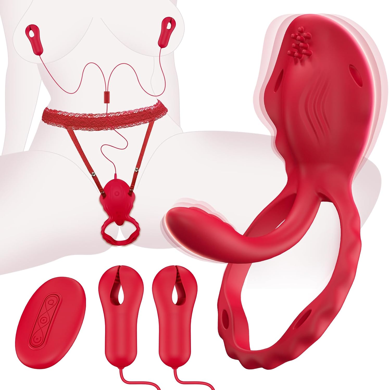 Remote Vibrating Clamp Set — listing photograph
