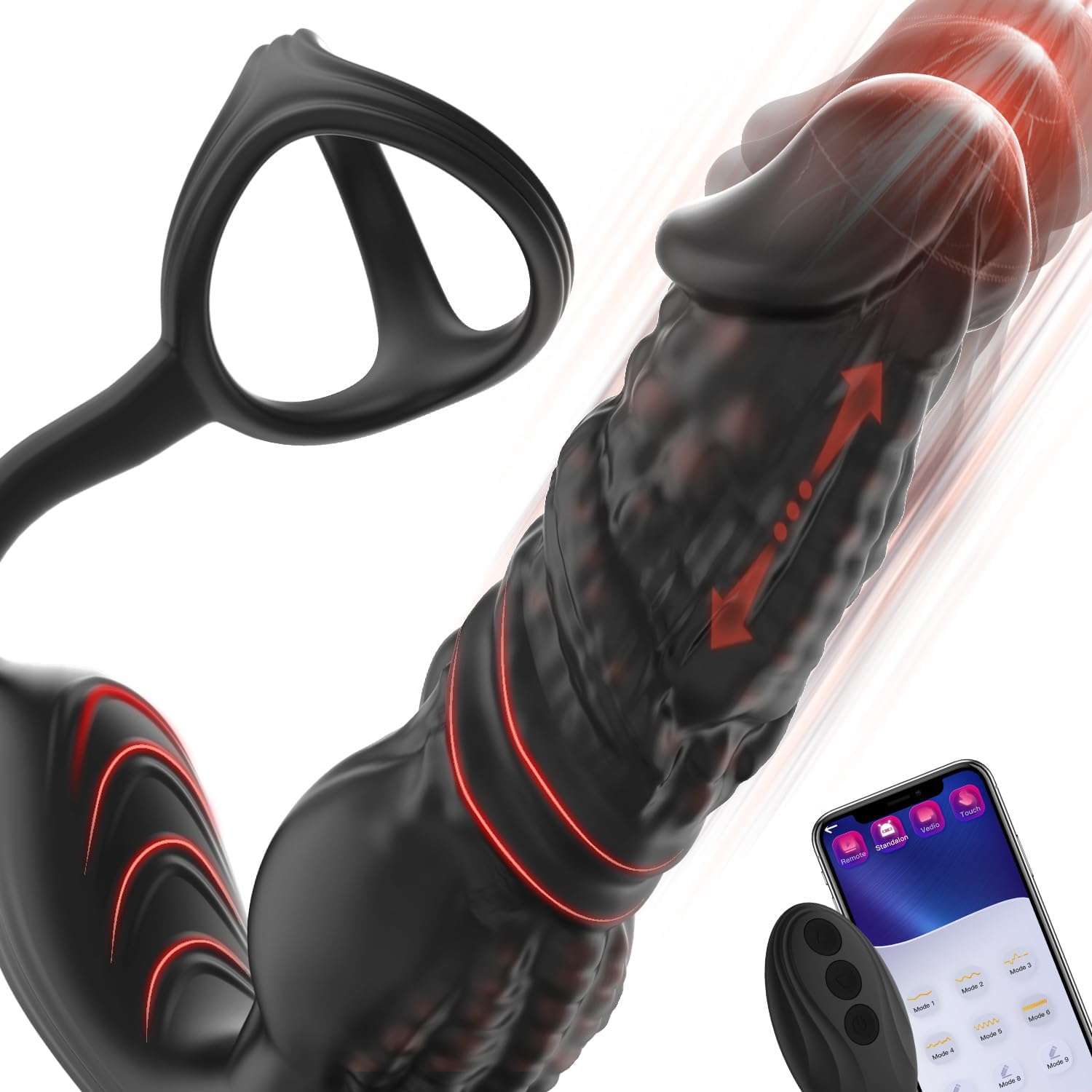 Sustory 6-in-1 Prostate Massager — listing photograph