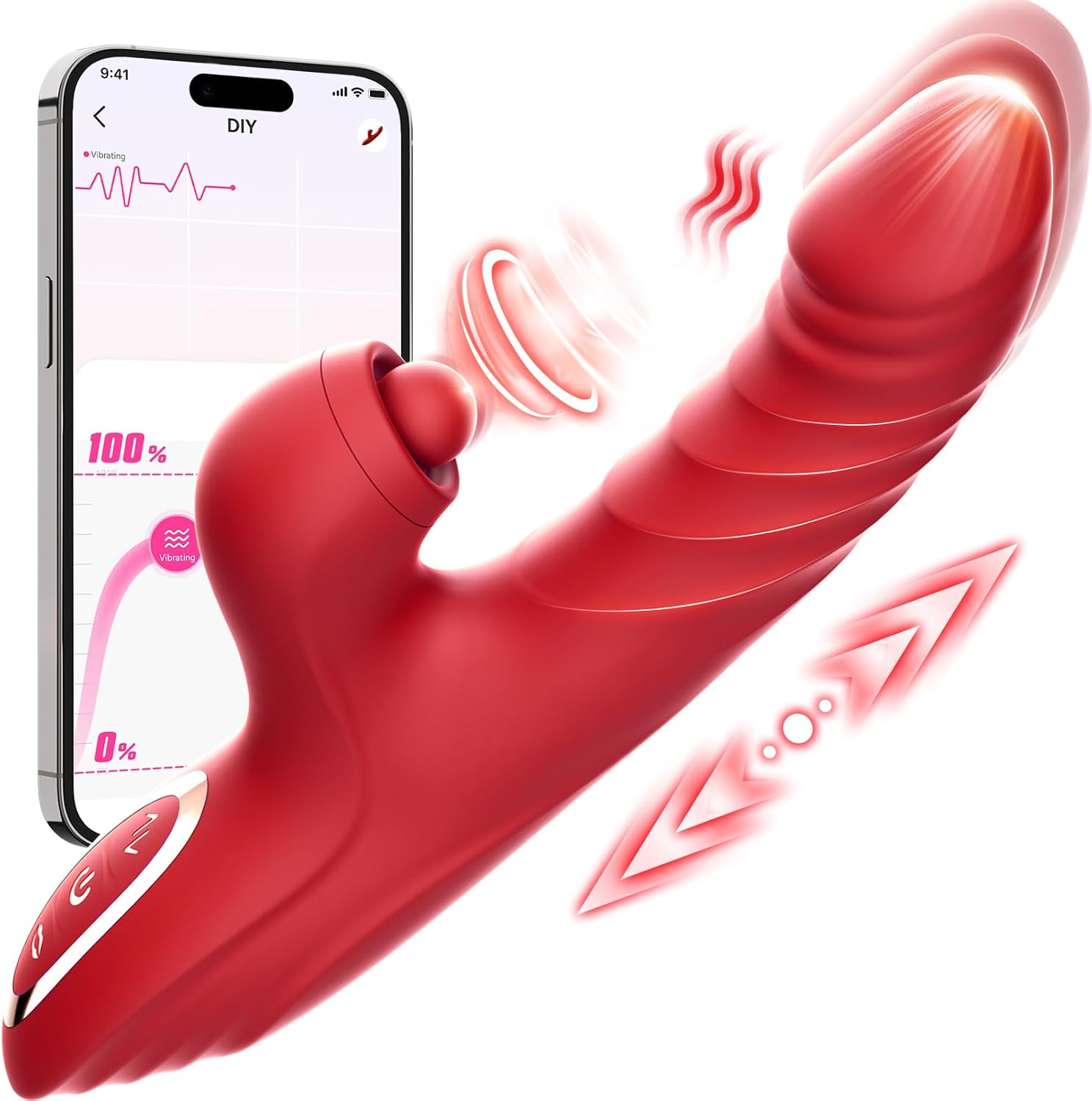 Toendi Rabbit Vibrator — listing photograph