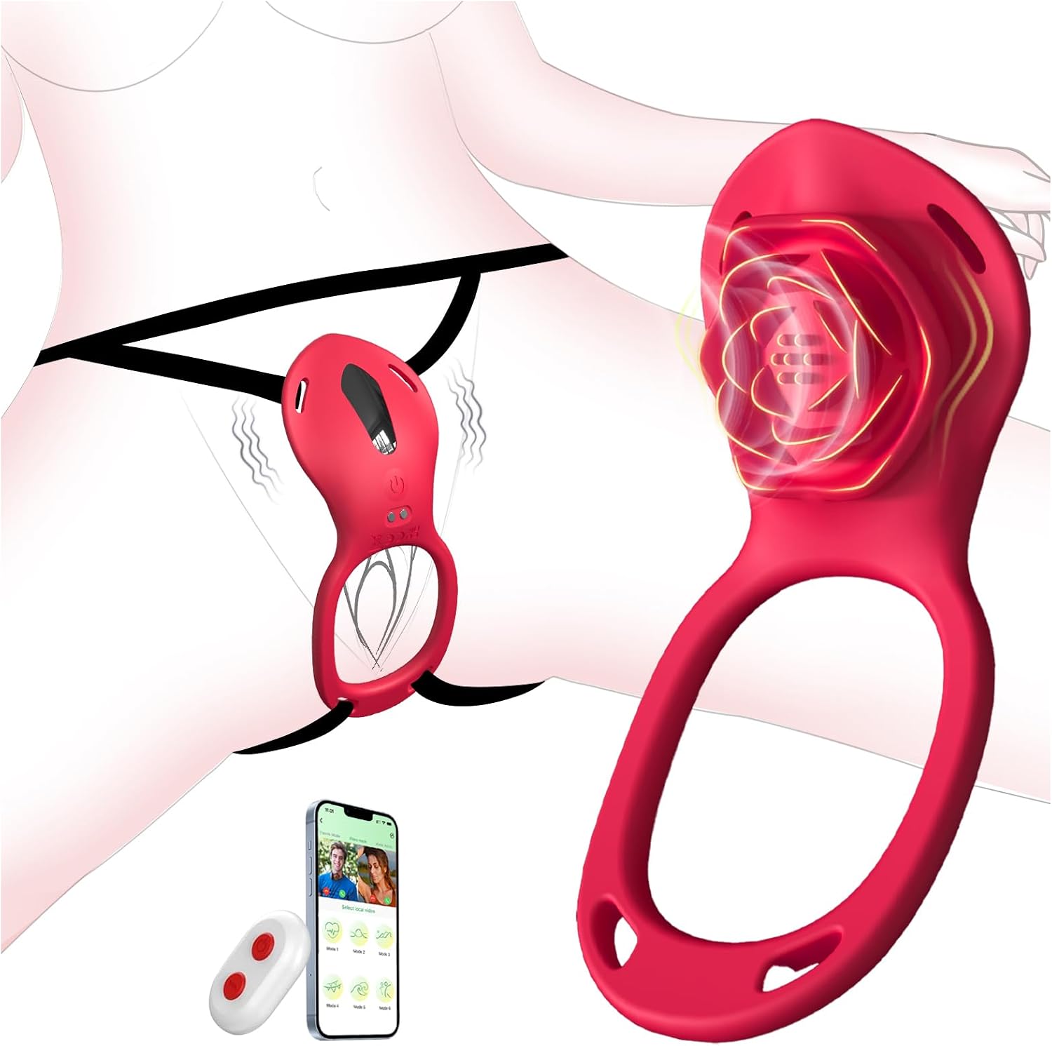 ZOOPLOU Wearable Rose — listing photograph